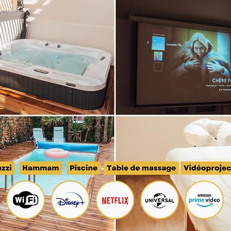 La Suite 176 - Piscine Privee, Spa, Hammam A Remeš Exteriér fotografie